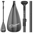 SUP Paddle, Adjustable 3-Piece Aluminium Paddle, Lightweight Stand-up Paddle Board Paddle
