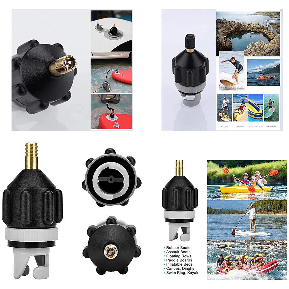Paddle Board SUP Pump Adapter Inflatable Air Valve Adapter Boat