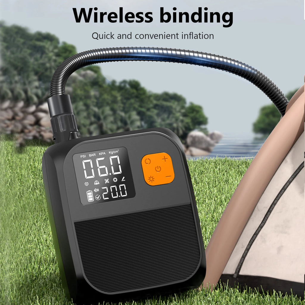 Portable Electric Pump for Inflatable Stand Up Paddle Boards, Kayaks Boats, Air beds