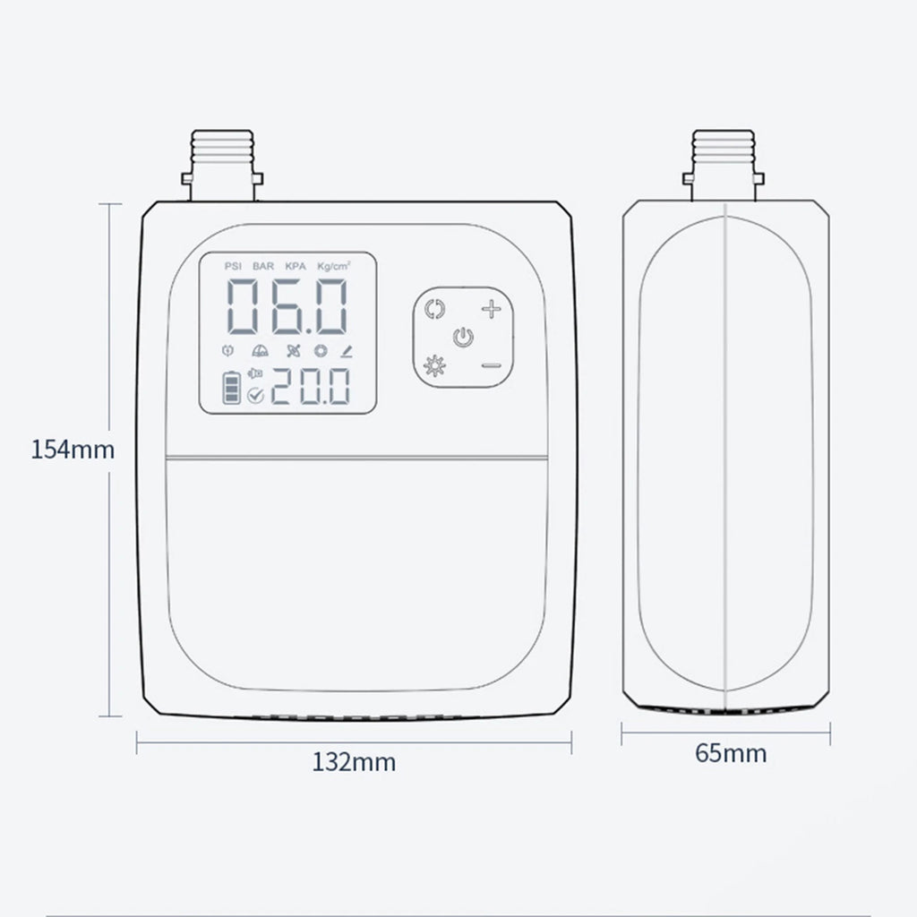 Portable Electric Pump for Inflatable Stand Up Paddle Boards, Kayaks Boats, Air beds