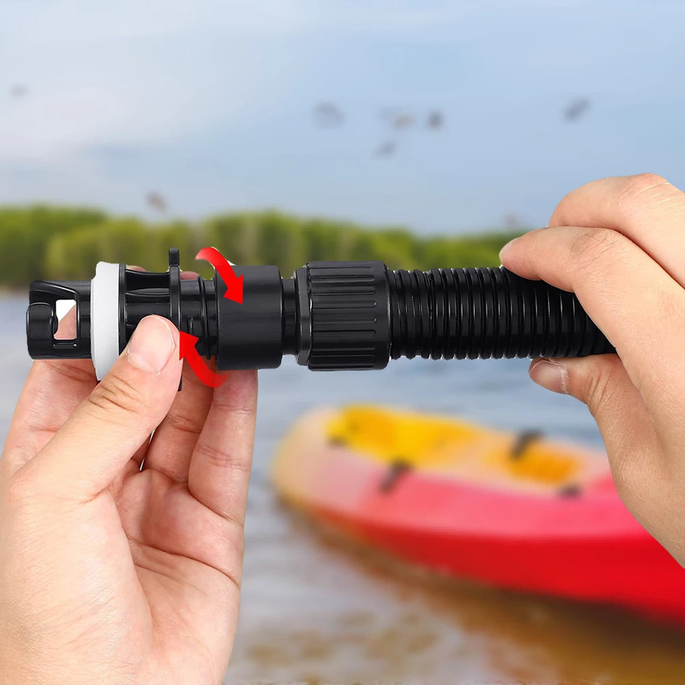 6Pcs Kayak Air Pump Tube Adaptor Inflatable Boat SUP Pump Adapter Air-Pump Hose Connector Paddle SUP Board Boat Accessories