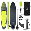 Wkersiy 11ft Inflatable Paddle Board w/Camera Mount & Premium Kit-Lightweight Durable SUP for Yoga Fishing Touring, Multi-Color