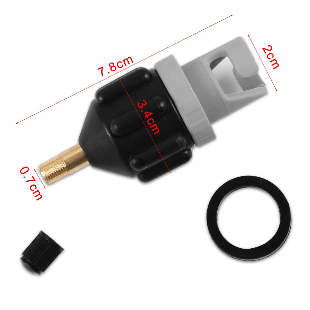 Paddle Board SUP Pump Adapter Inflatable Air Valve Adapter Boat